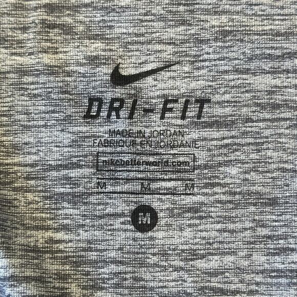 Nike Men's Element Dri FIT Half Zip Running Top Heather Gray Size M - Picture 6 of 8